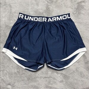 Under Armour Navy Blue Gym Shorts